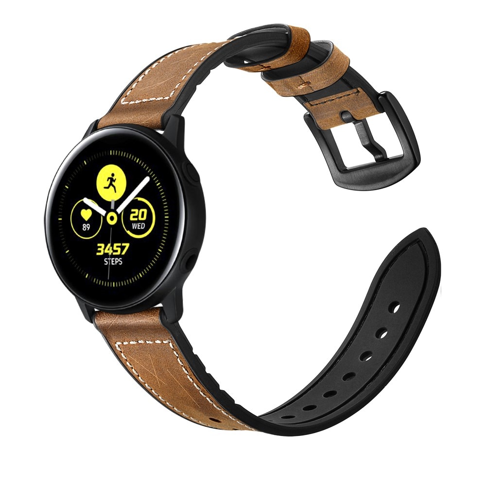 Samsung Galaxy Watch 4 40mm Premium Leather Band Brown