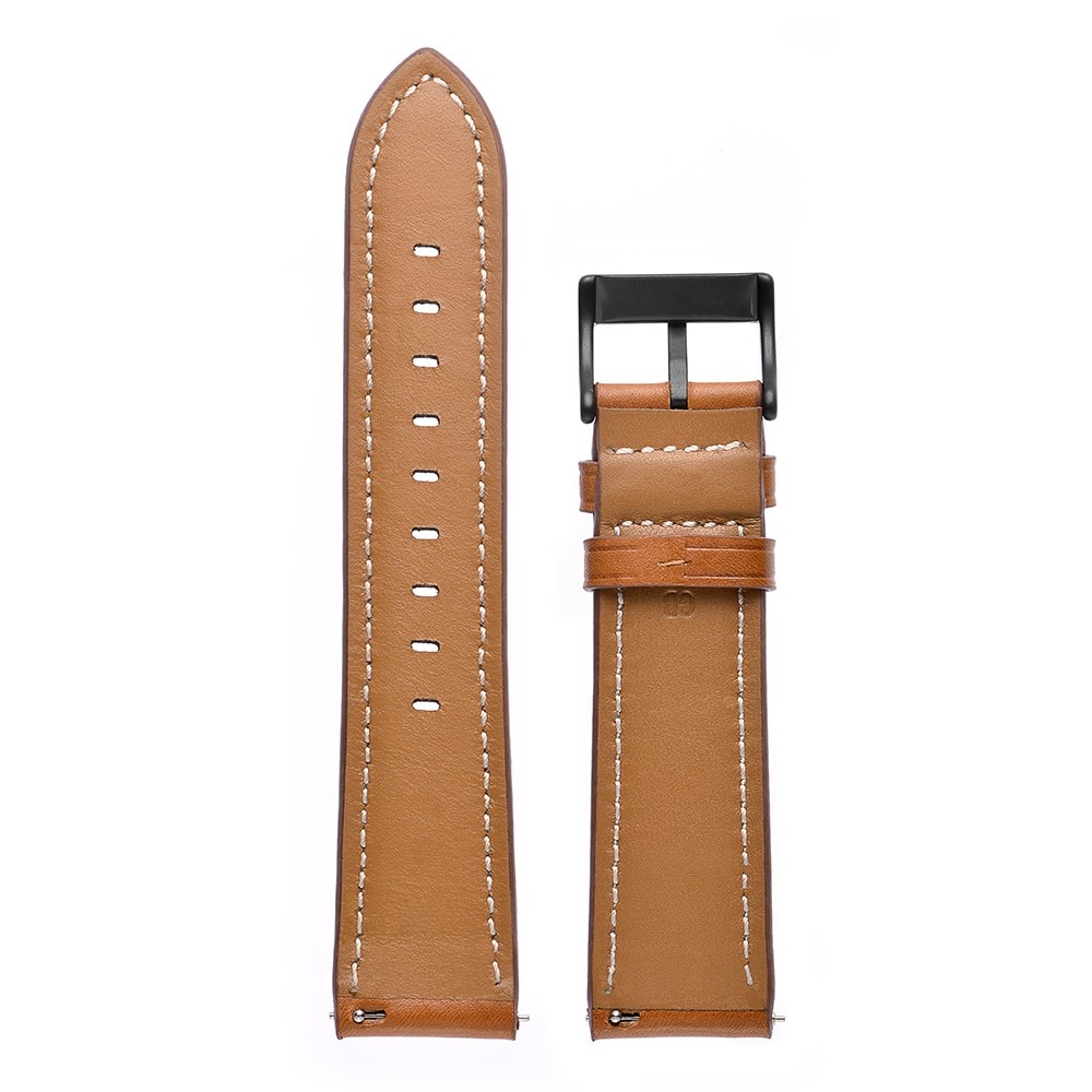 Withings ScanWatch Horizon Leather Strap Cognac