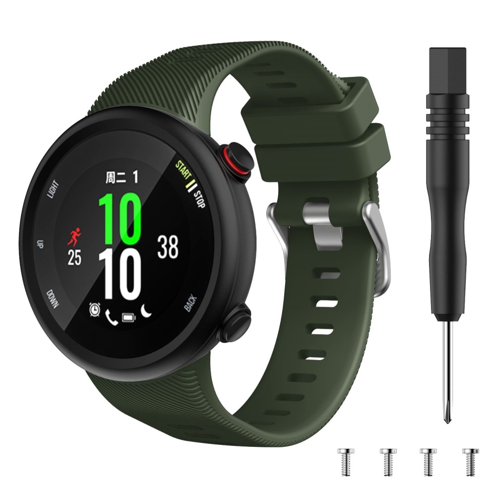 Garmin Forerunner 45 Silicone Band Green