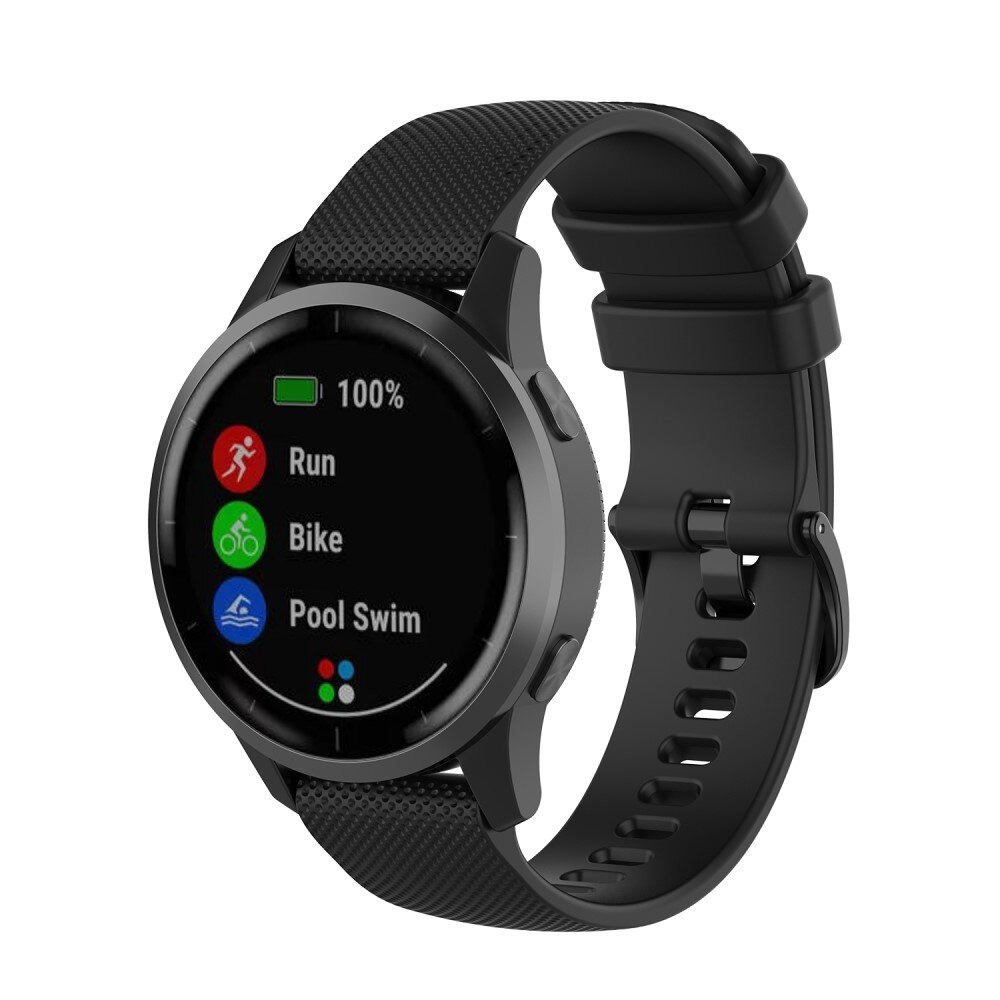 Garmin Forerunner 255 Silicone Band Black