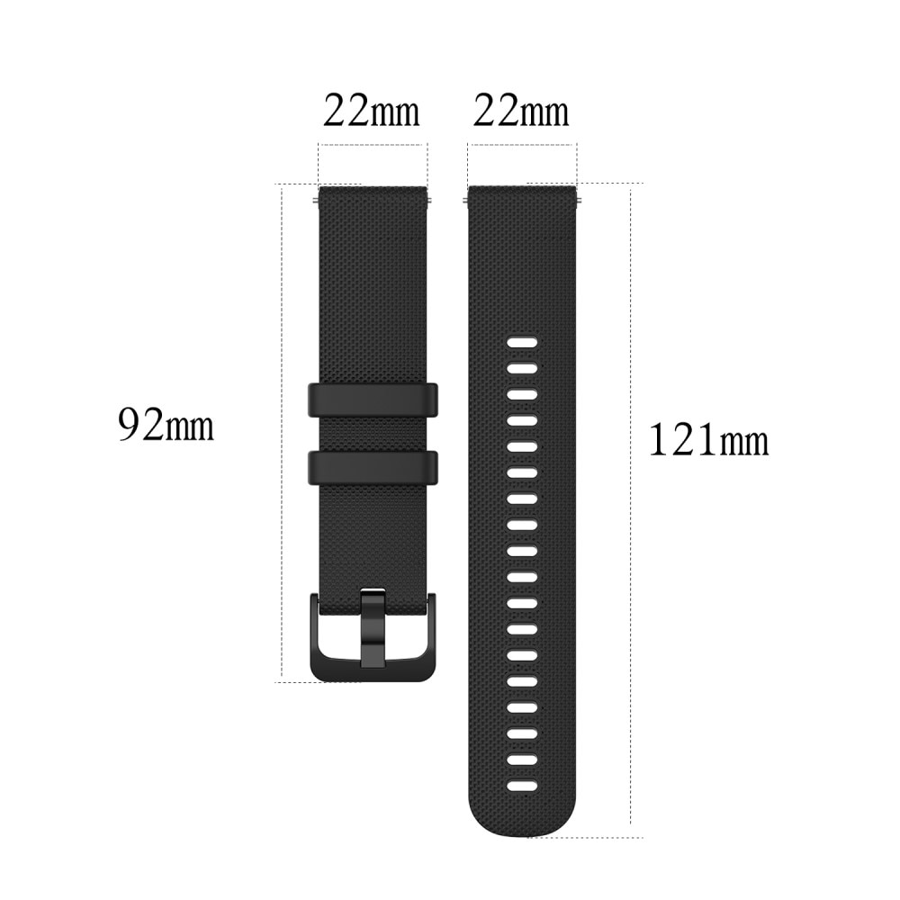 Garmin Forerunner 255 Silicone Band Black