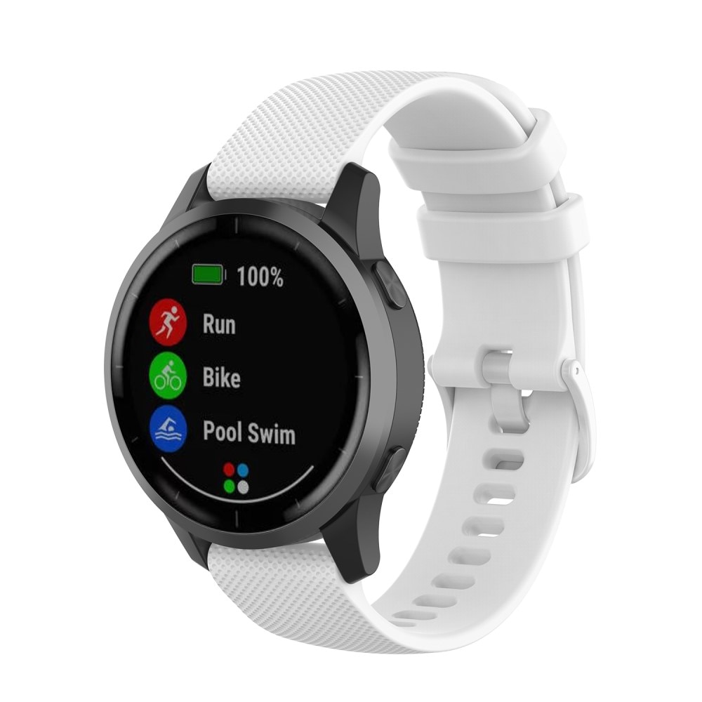 Garmin Vivoactive 4 Silicone Band White