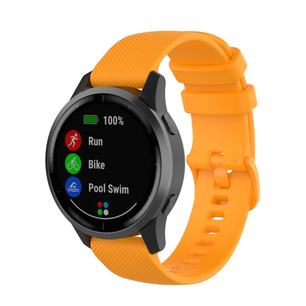 Garmin Vivoactive 4 Silicone Band Orange