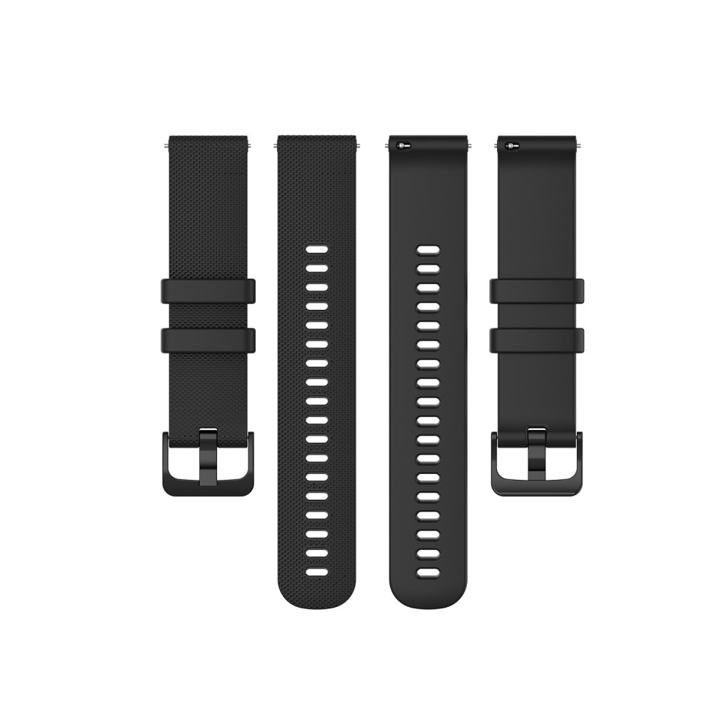 Garmin Vivomove 3s Silicone Band Black