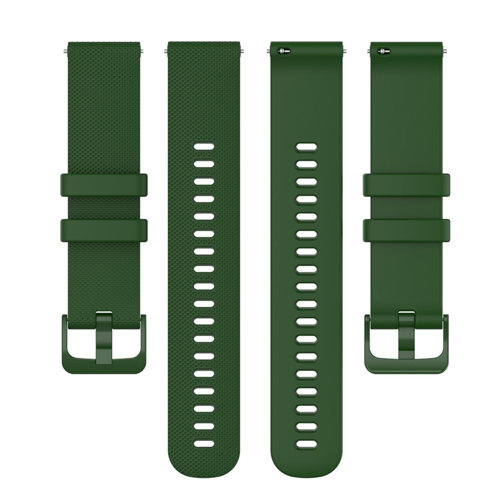 Garmin Vivomove 3s Silicone Band Dark Green