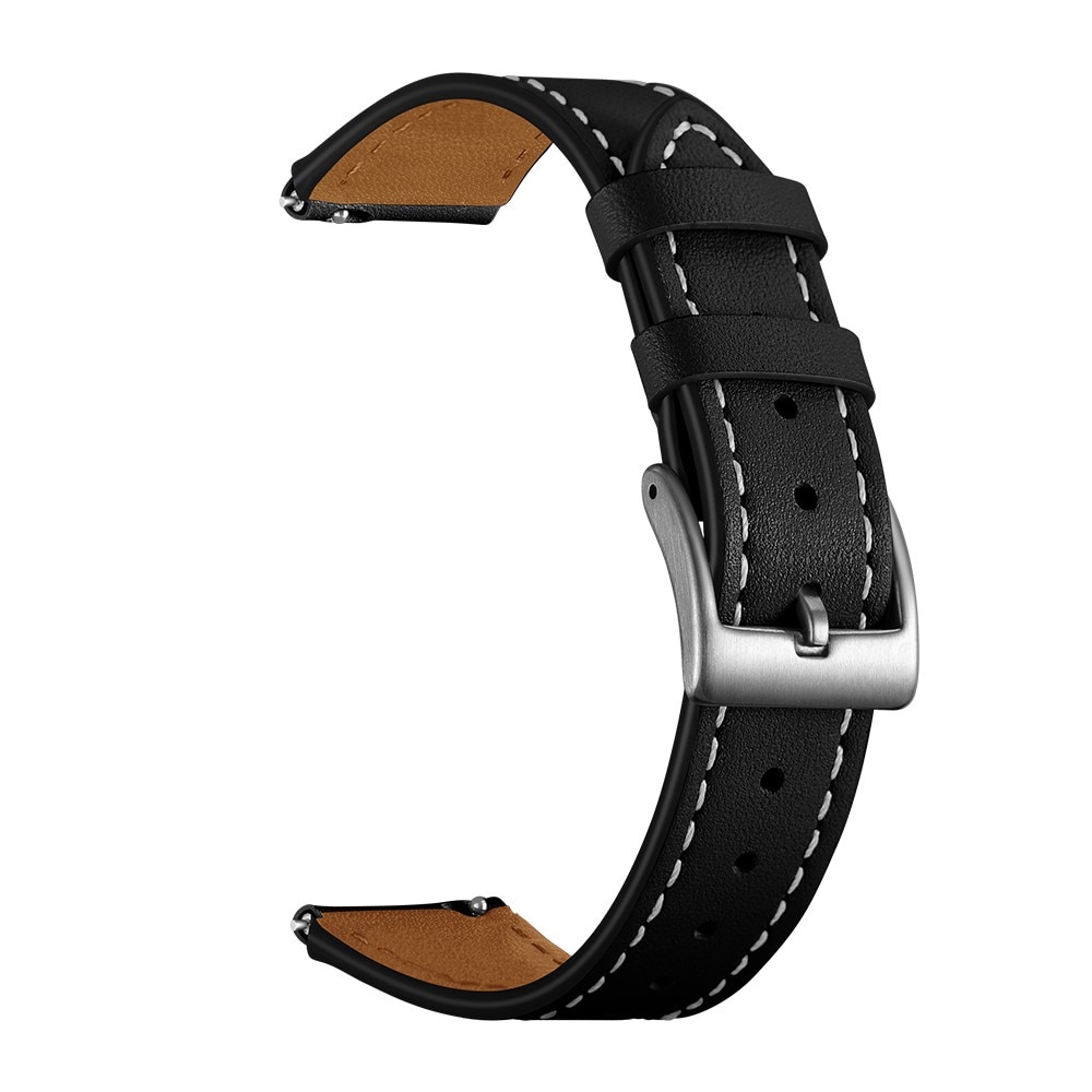 Withings Steel HR 36mm Leather Strap Black
