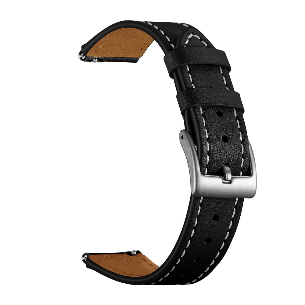 Garmin Venu 3s Leather Strap Black