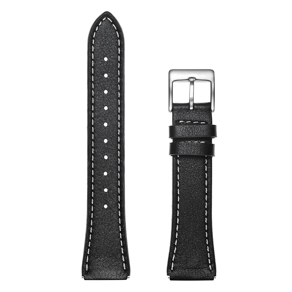 Garmin Vivomove 3s Leather Strap Black