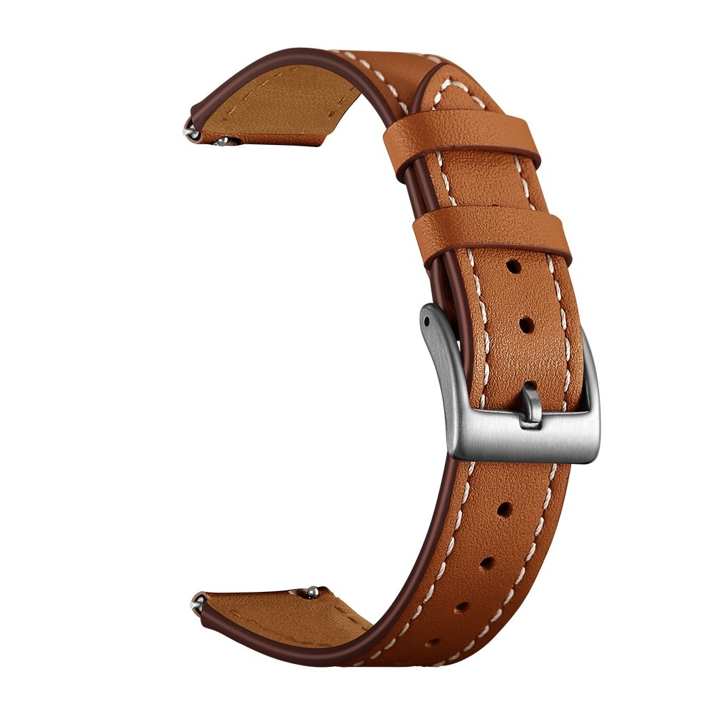 Garmin Vivoactive 4s Leather Strap Brown