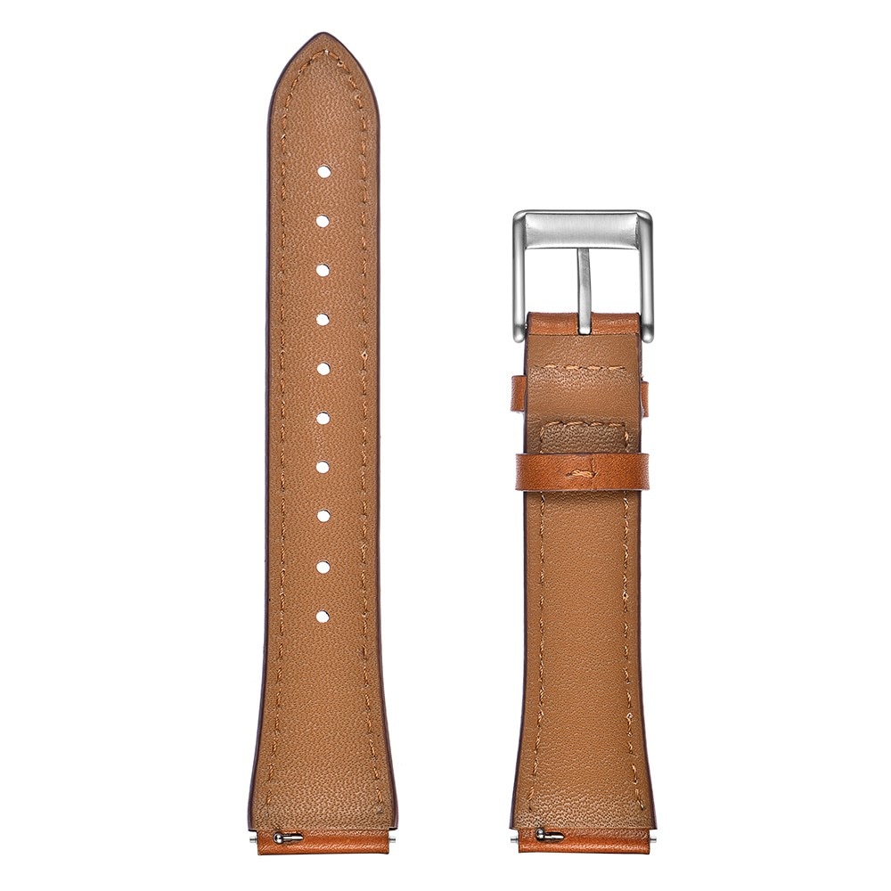 Garmin Vivoactive 4s Leather Strap Brown