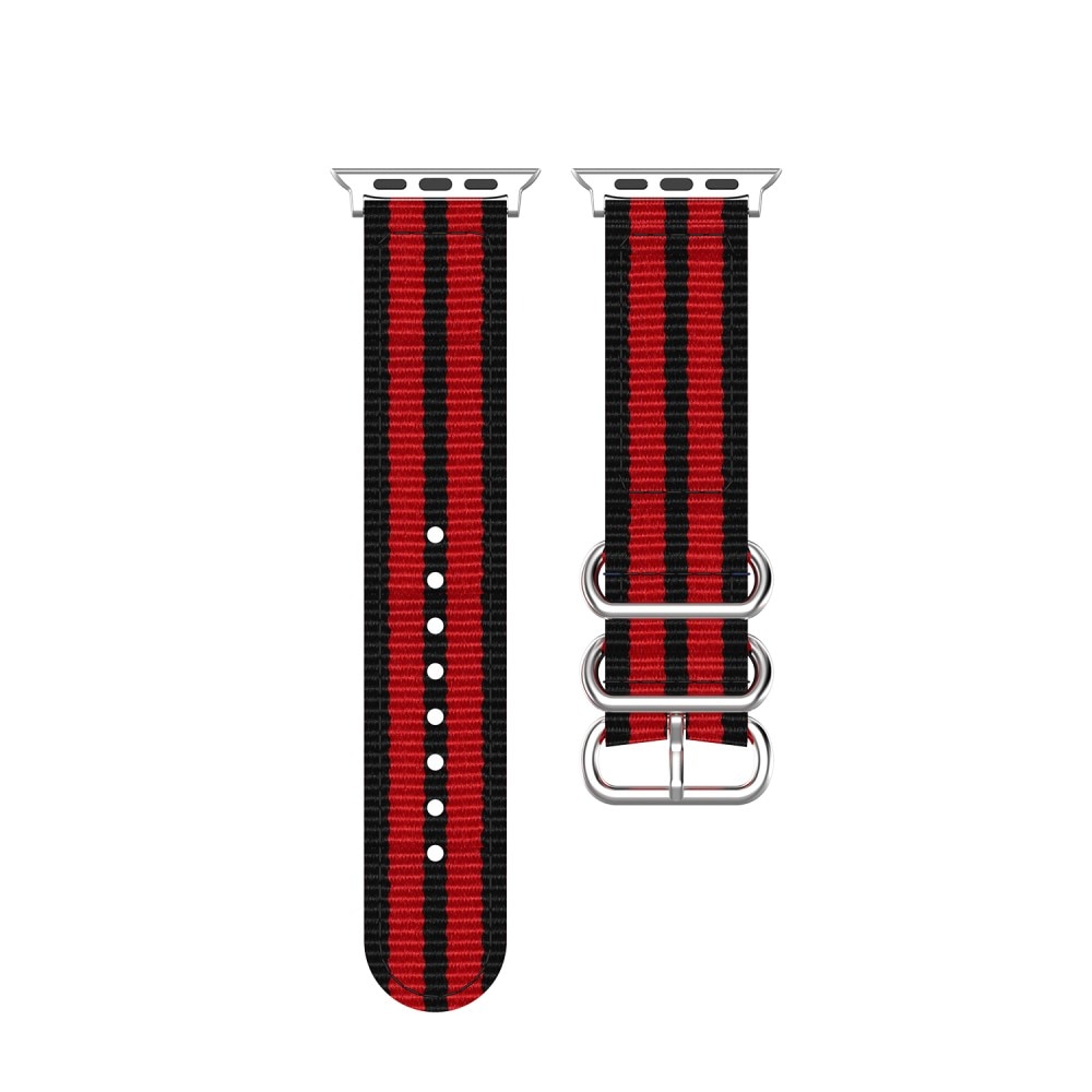 Apple Watch Ultra 49mm Nato Strap Black/Red