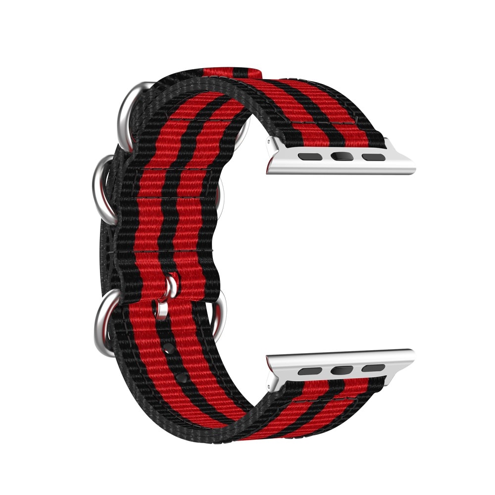 Apple Watch Ultra 49mm Nato Strap Black/Red