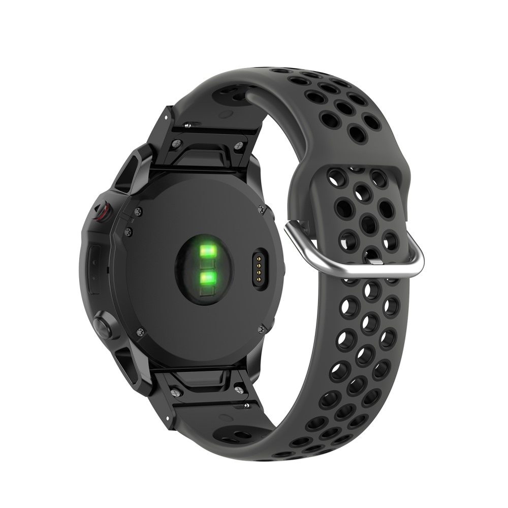 Coros Vertix 2 Sport Silicone Band Black