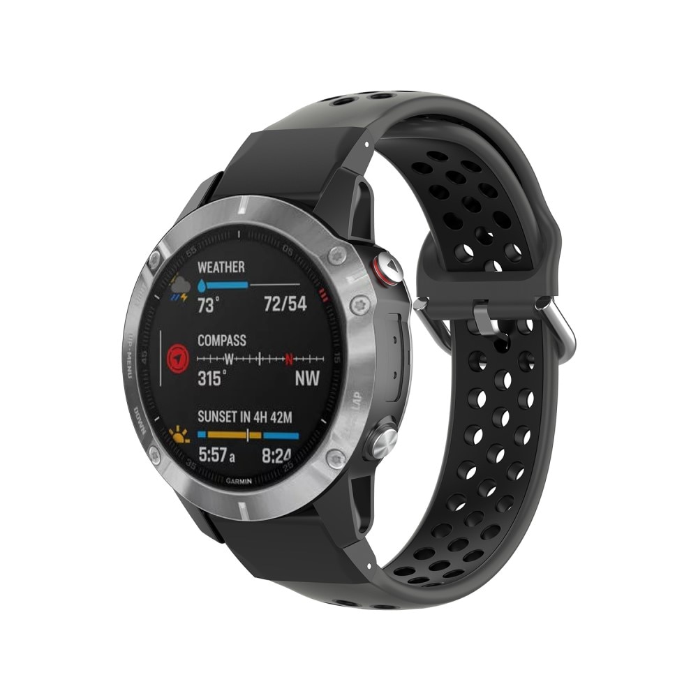 Garmin Approach S70 47mm Sport Silicone Band Black