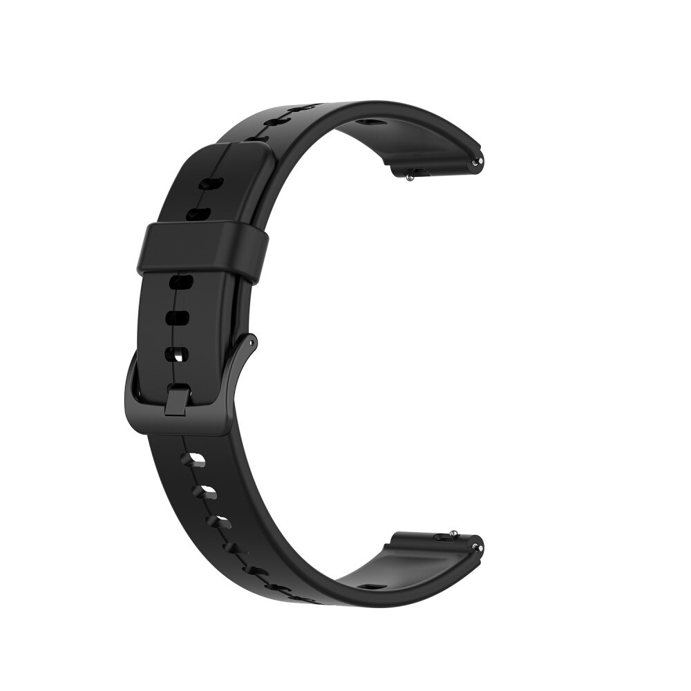 Universal 16mm Silicone Band Black