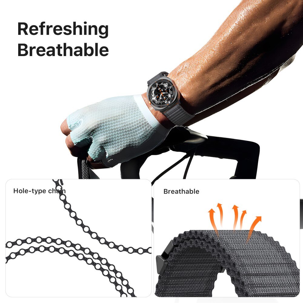 Samsung Galaxy Watch Ultra 47mm Active Nylon Band Black