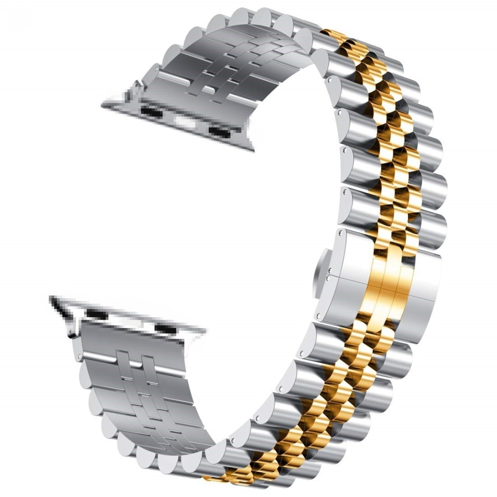 Apple Watch 41mm Series 8 Stainless Steel Bracelet Silver/Gold