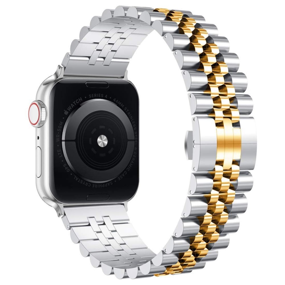 Apple Watch 41mm Series 9 Stainless Steel Bracelet Silver/Gold