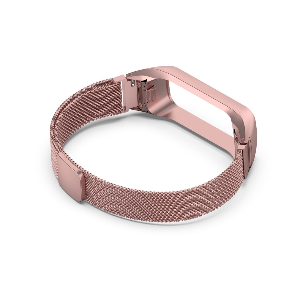 Samsung Galaxy Fit 2 Milanese Loop Band Pink Gold