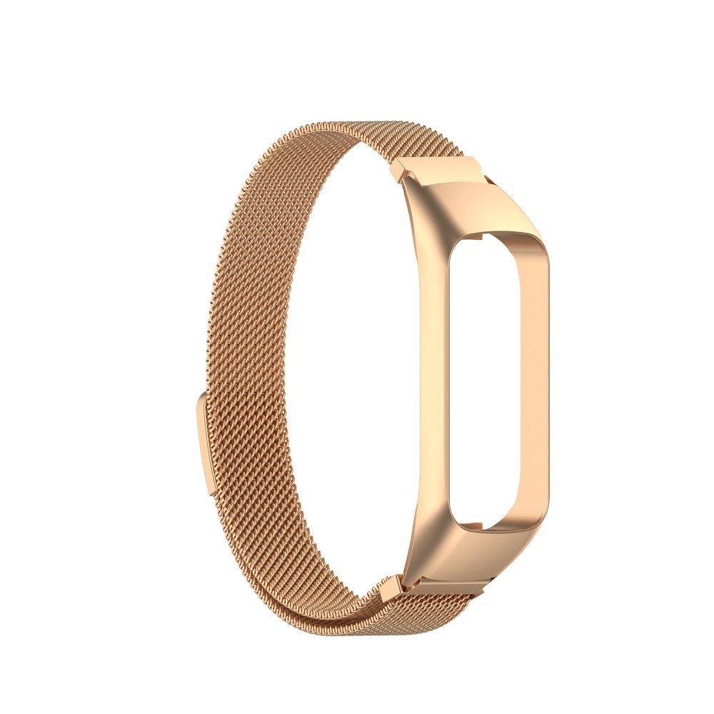 Samsung Galaxy Fit 2 Milanese Loop Band Rose Gold