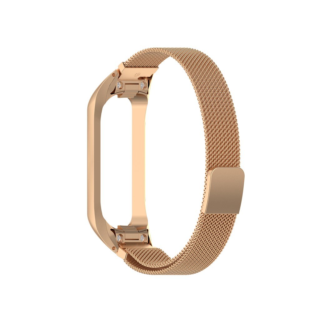 Samsung Galaxy Fit 2 Milanese Loop Band Rose Gold