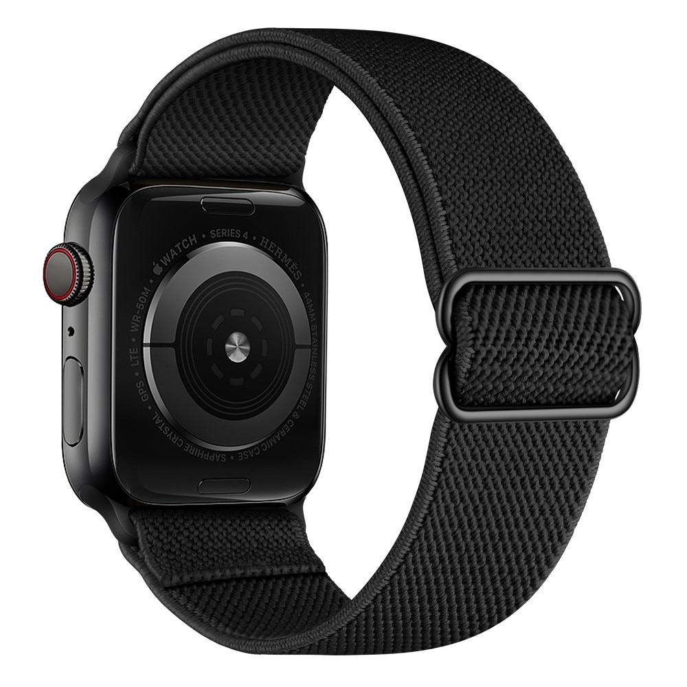 Apple Watch 41mm Series 7 Stretch Nylon Band Black