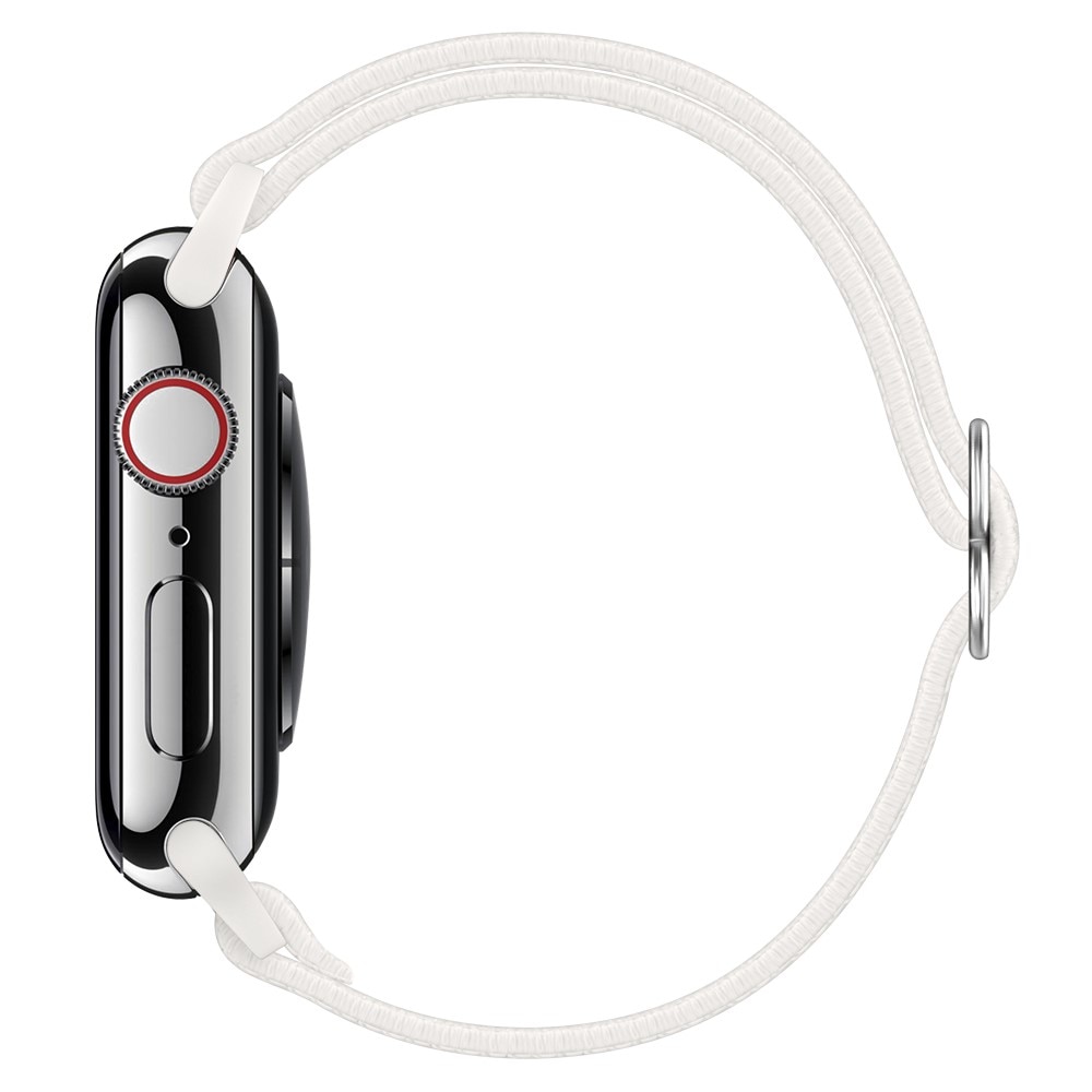 Apple Watch 41mm Series 7 Stretch Nylon Band White