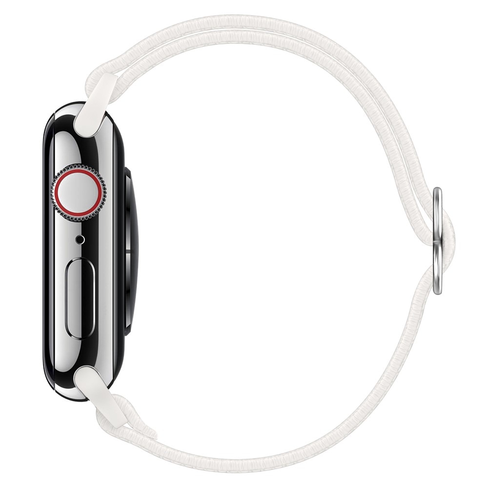 Apple Watch 44mm Stretch Nylon Band White