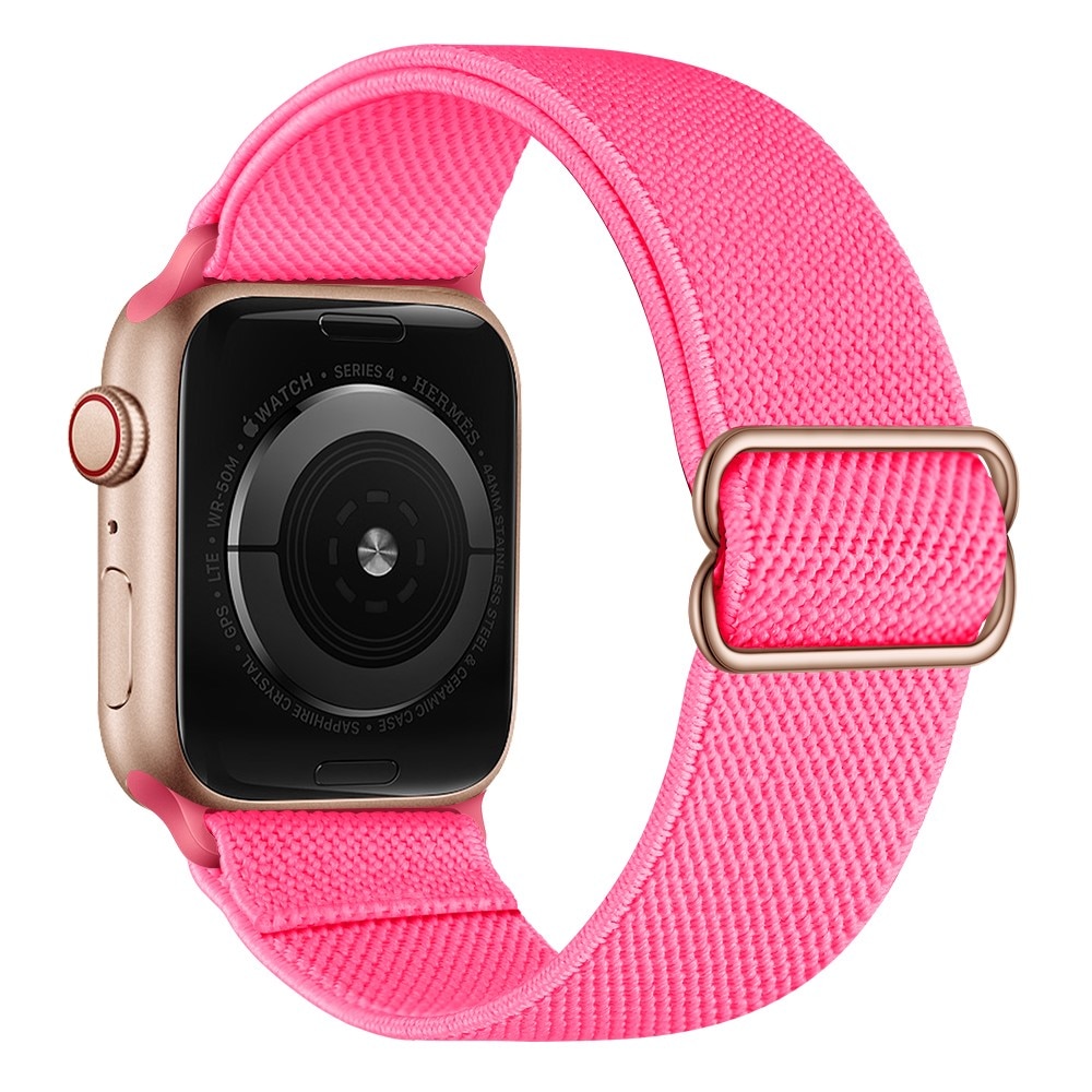 Apple Watch 45mm Series 9 Stretch Nylon Band fuchsia