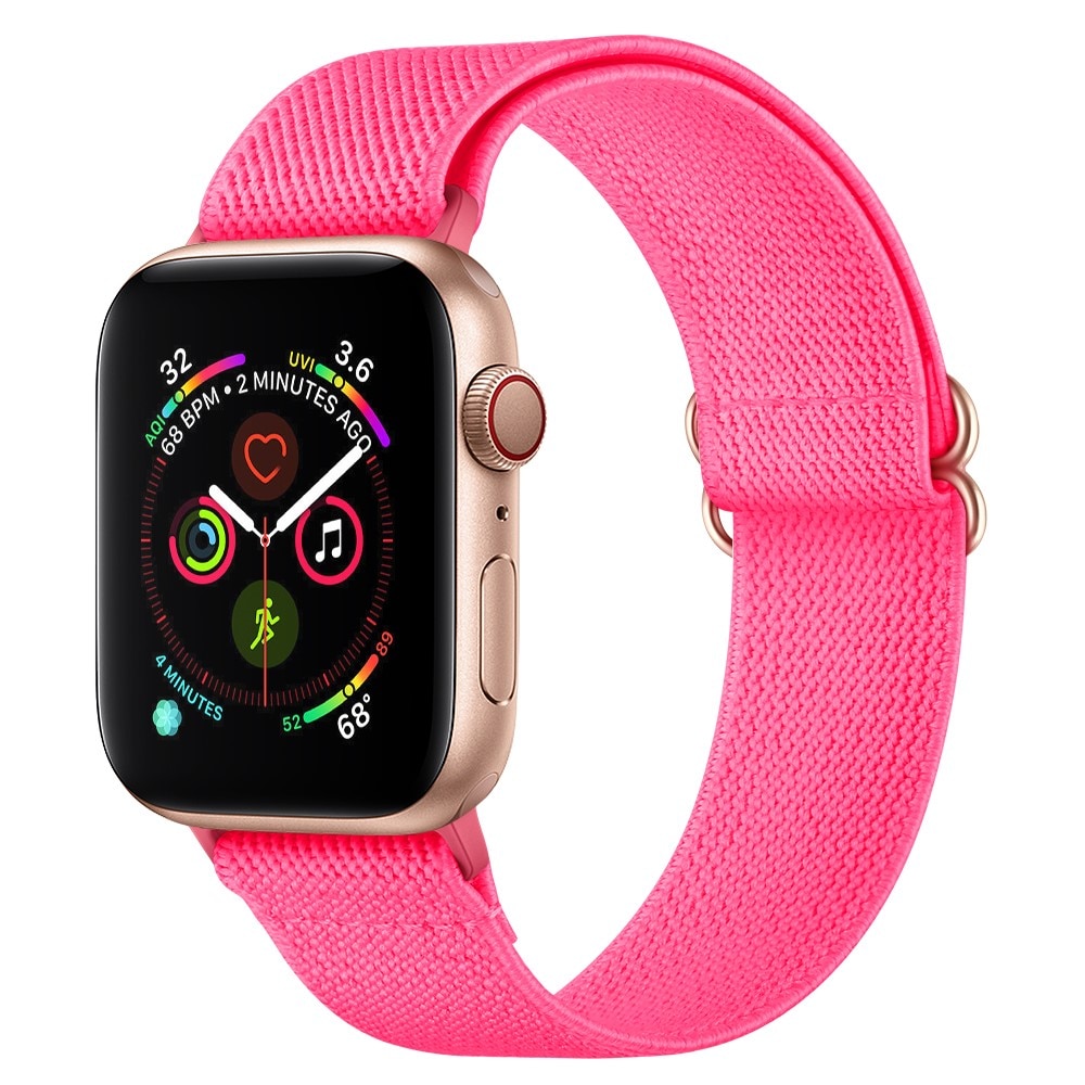 Apple Watch Ultra 49mm Stretch Nylon Band Pink