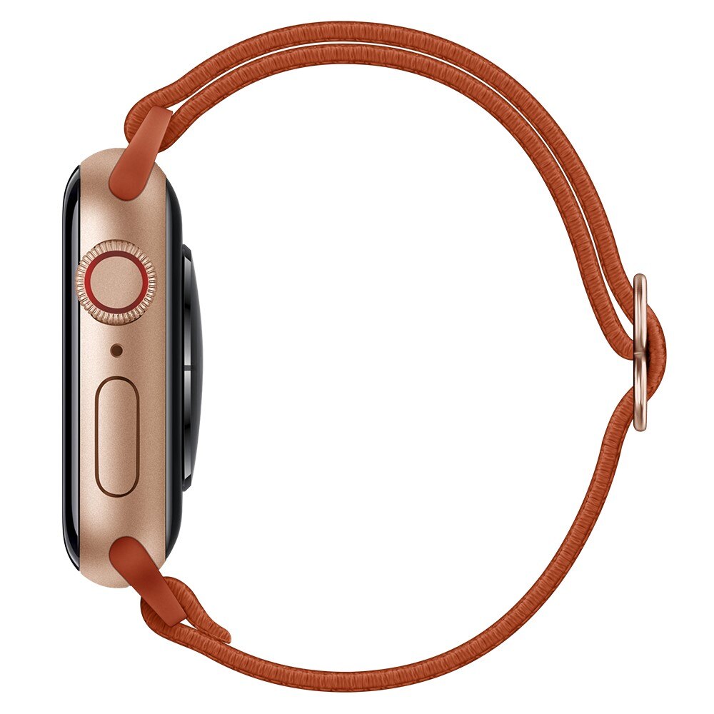Apple Watch Series 9 41mm Stretch Nylon Band Brown