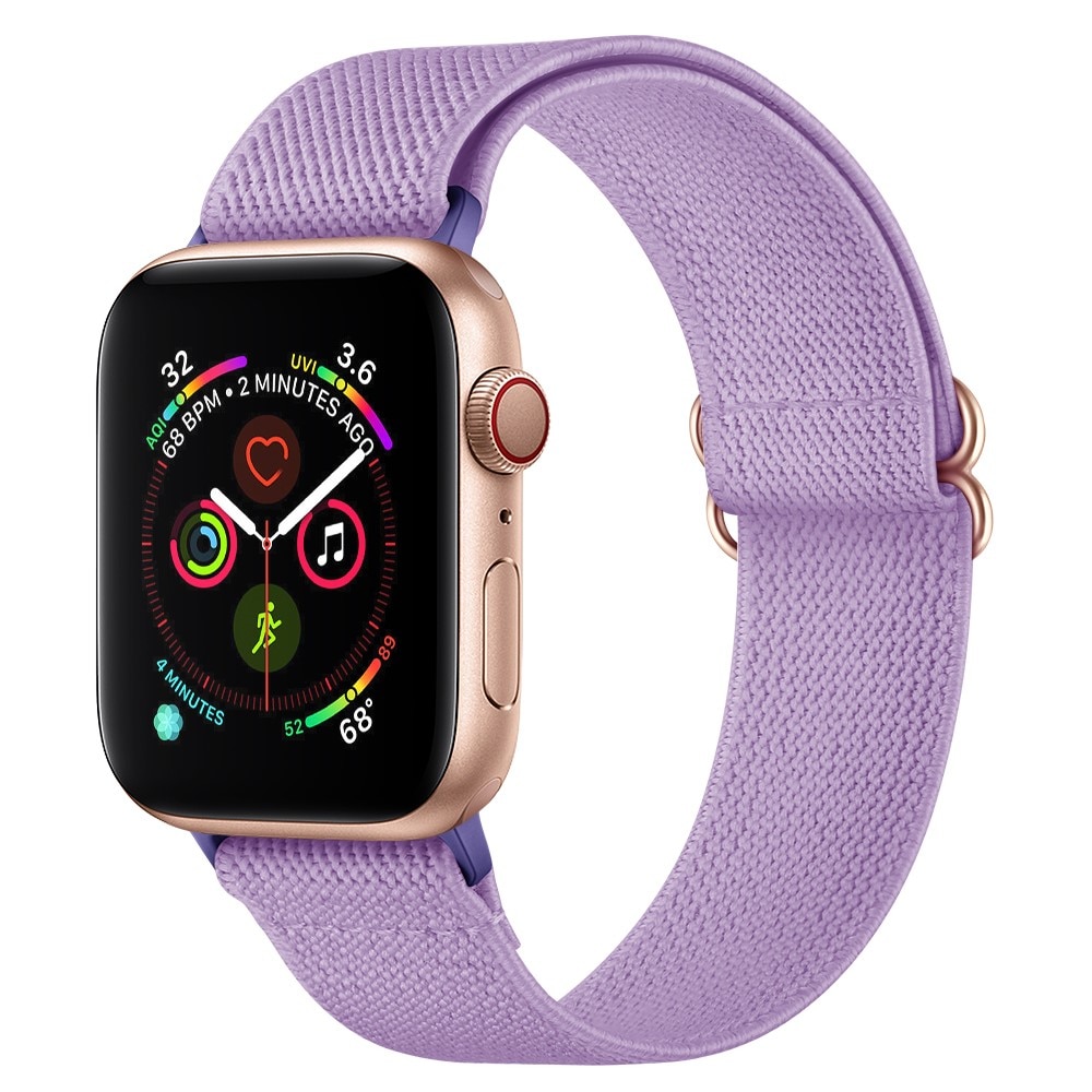 Apple Watch 38/40/41 mm Stretch Nylon Band Purple