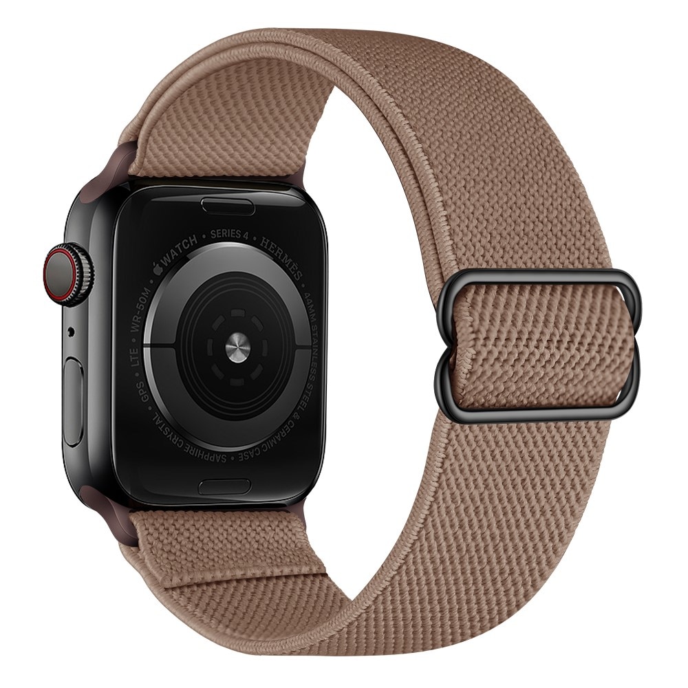 Apple Watch 41mm Series 8 Stretch Nylon Band Brown