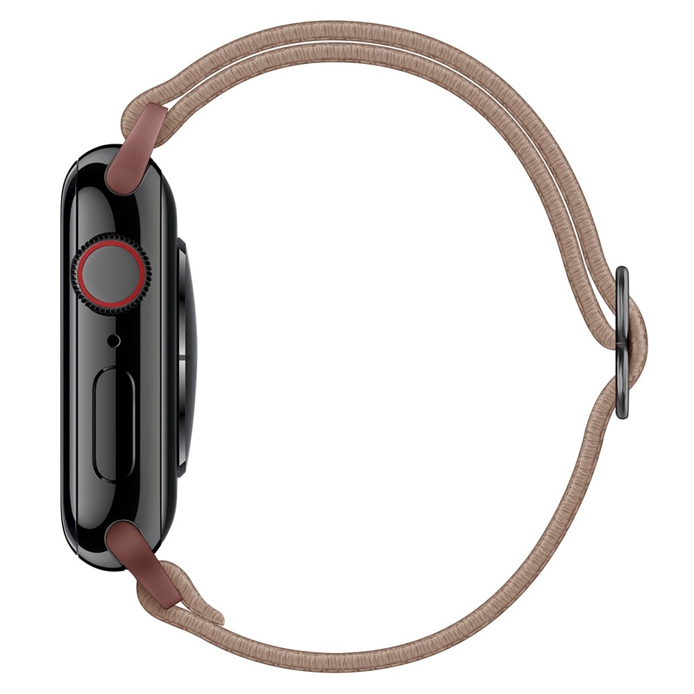 Apple Watch 41mm Series 8 Stretch Nylon Band Brown