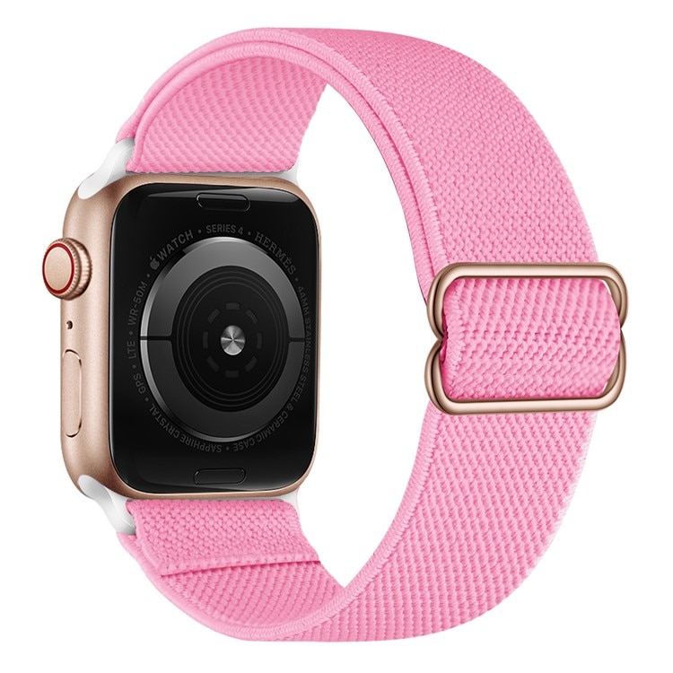 Apple Watch 45mm Series 9 Stretch Nylon Band Pink
