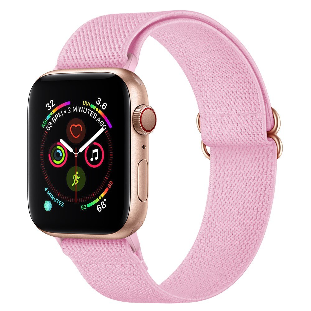 Apple Watch 42/44/45 mm Stretch Nylon Band Pink