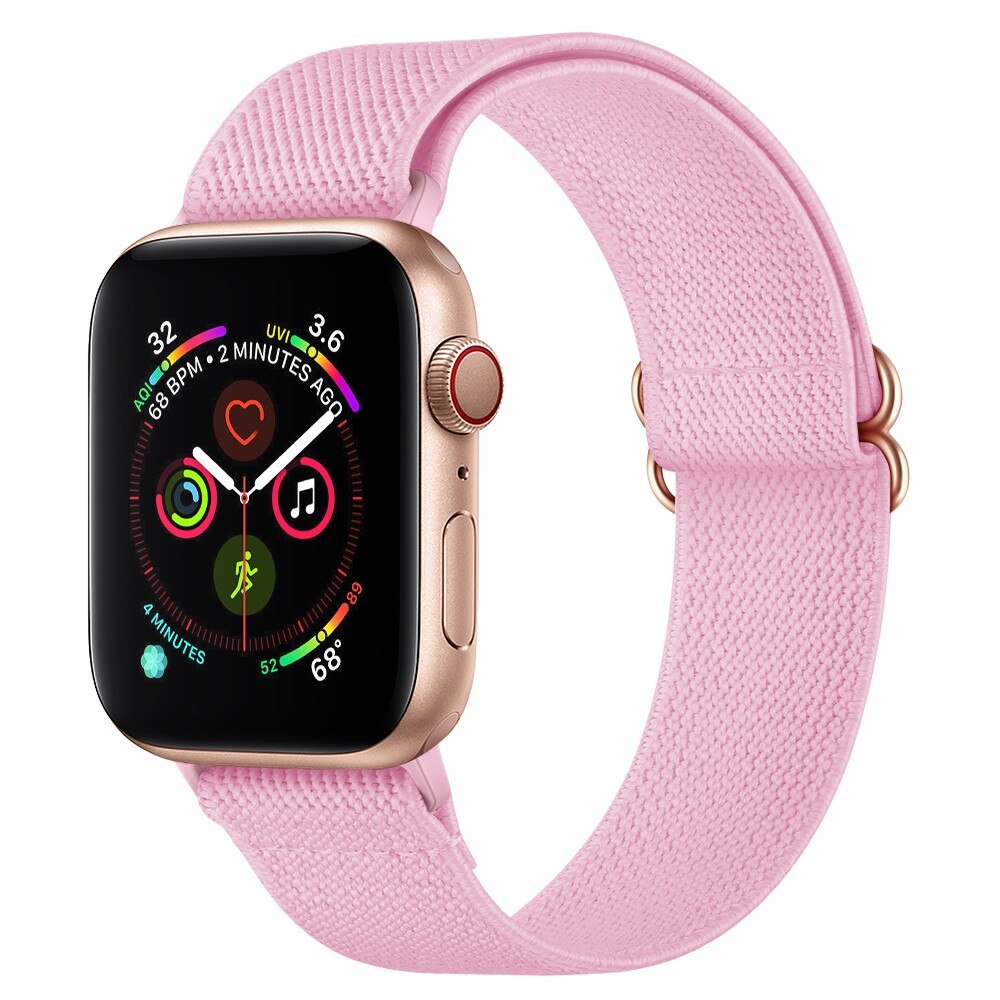 Apple Watch Ultra 49mm Stretch Nylon Band Pink