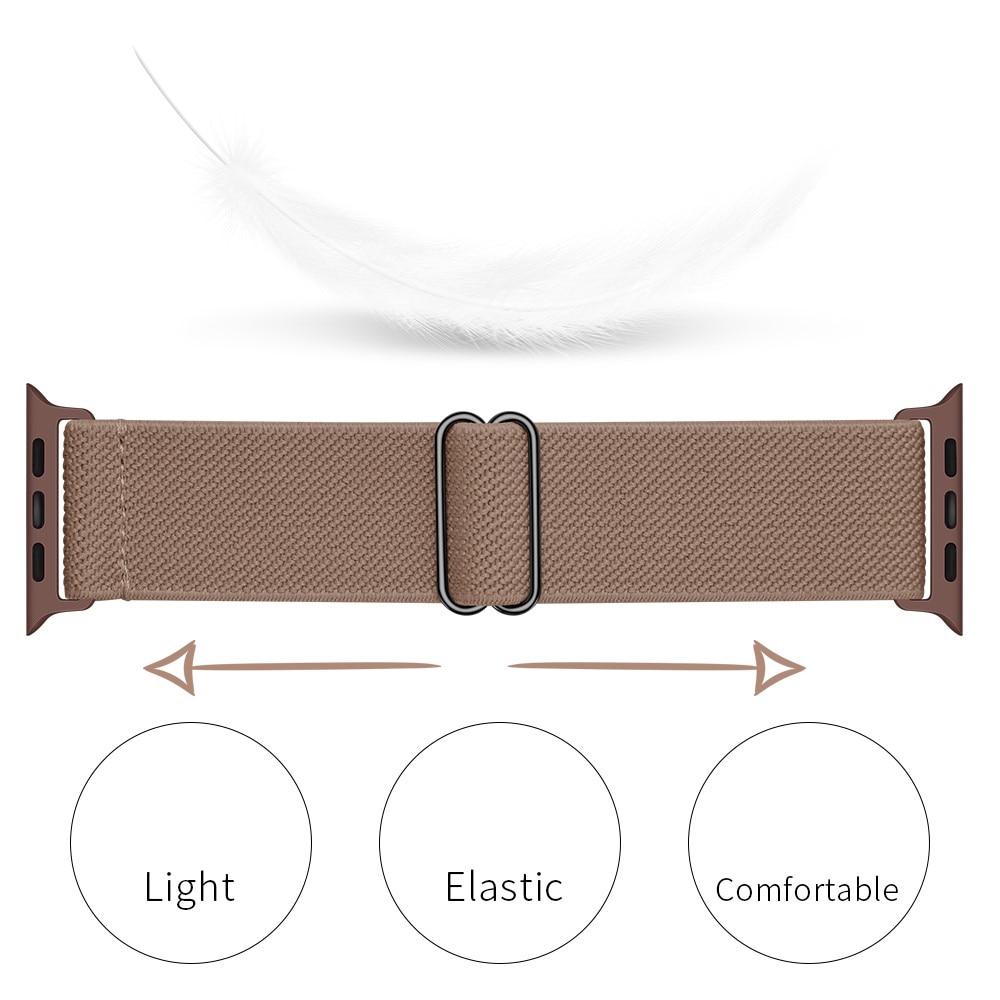 Apple Watch Ultra 2 49mm Stretch Nylon Band light brown