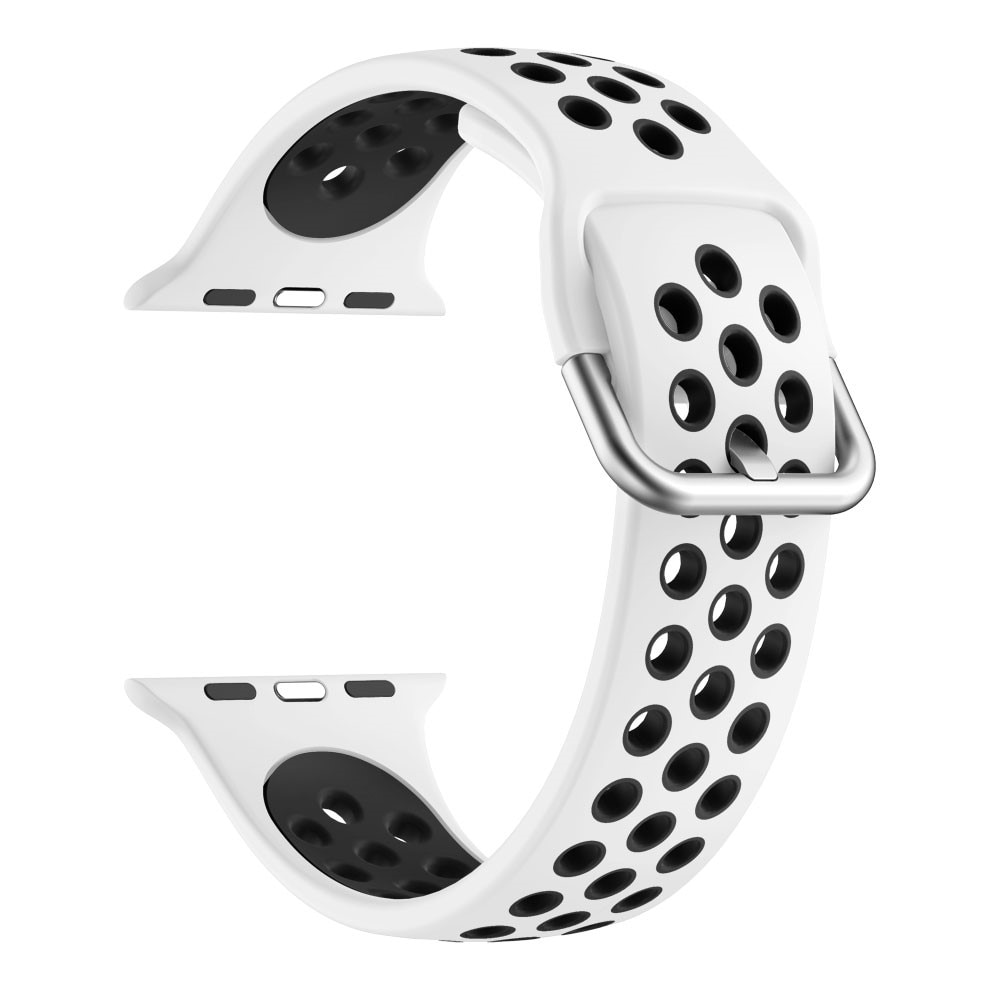 Apple Watch 42/44/45/49 mm Sport Silicone Band White