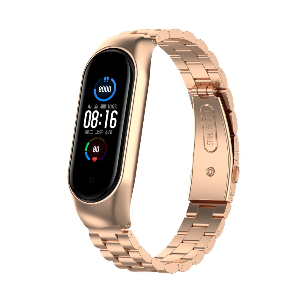 Xiaomi Mi Band 5/6 Metal Band Rose Gold