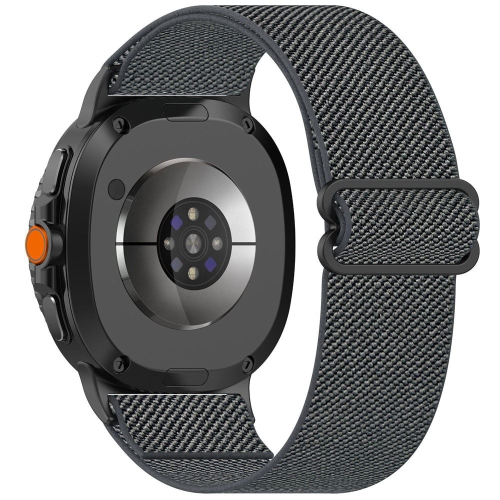 Samsung Galaxy Watch Ultra (2025) Stretch Nylon Band Dark Grey
