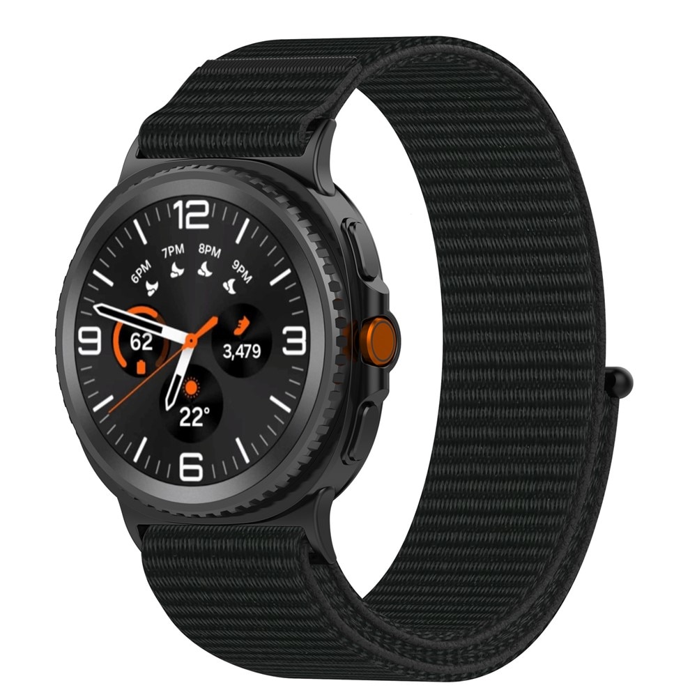 Samsung Galaxy Watch 8 Classic Nylon Strap Black