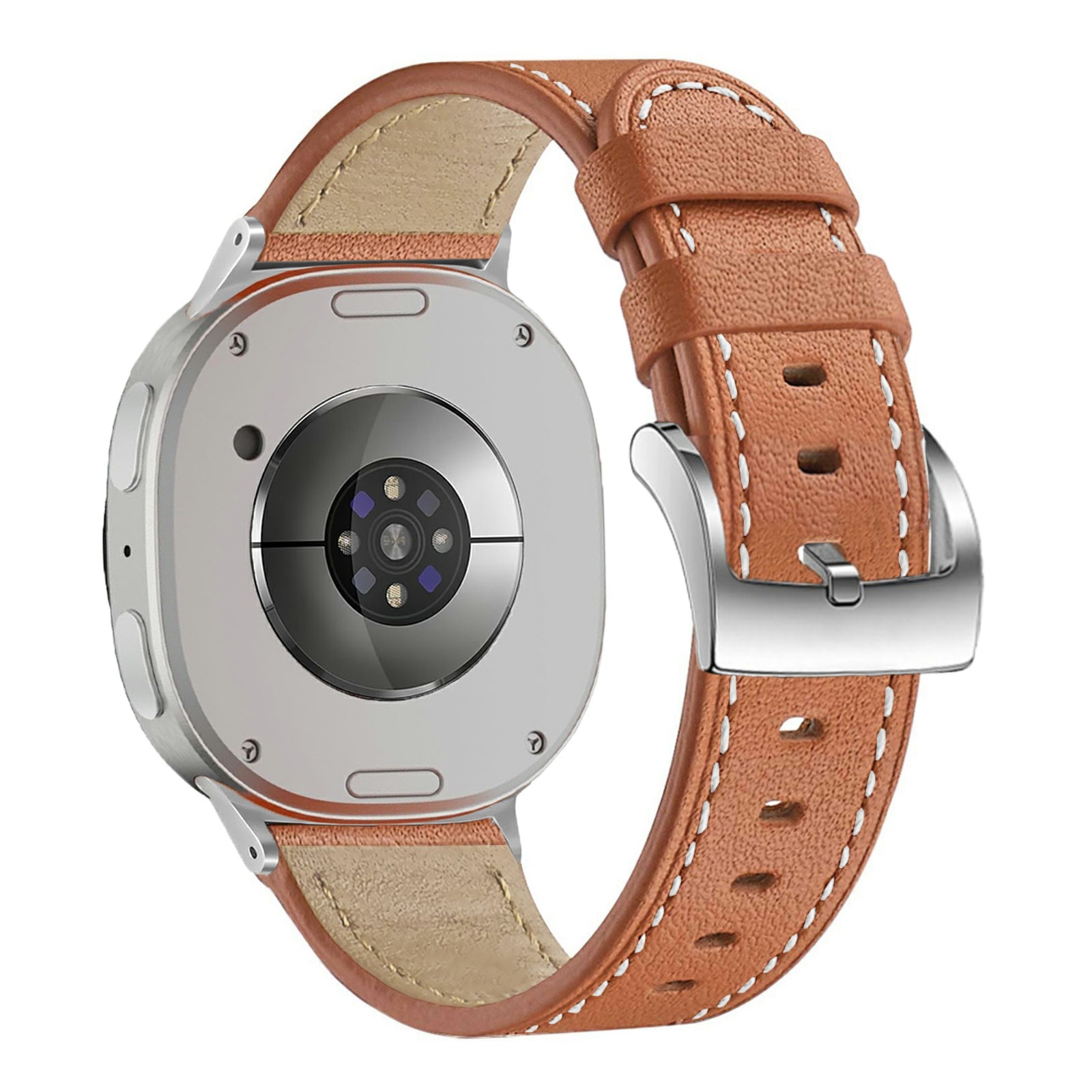 Samsung Galaxy Watch 8 40mm Leather Strap Cognac