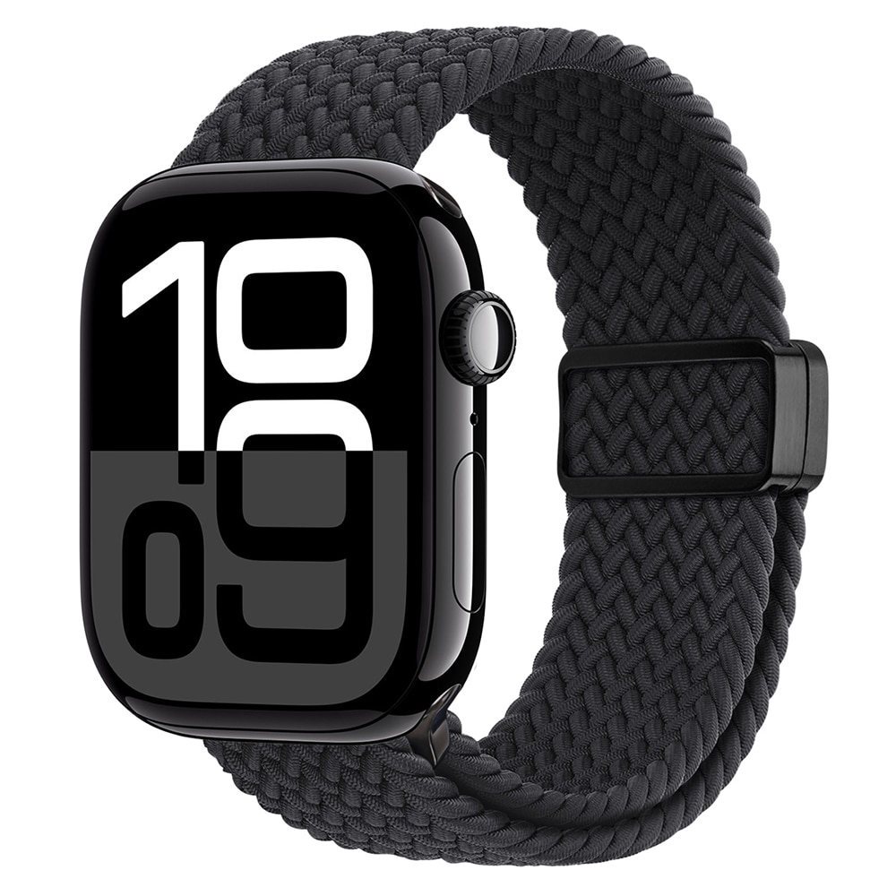 Apple Watch Series 10 46mm Nylon Woven Strap Navy