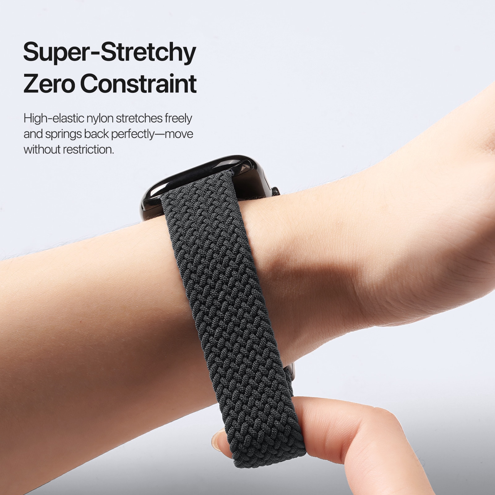 Apple Watch Series 9 45mm Nylon Woven Strap Navy