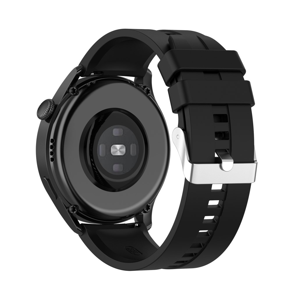 Huawei Watch 3/Watch 3 Pro Silicone Band Black