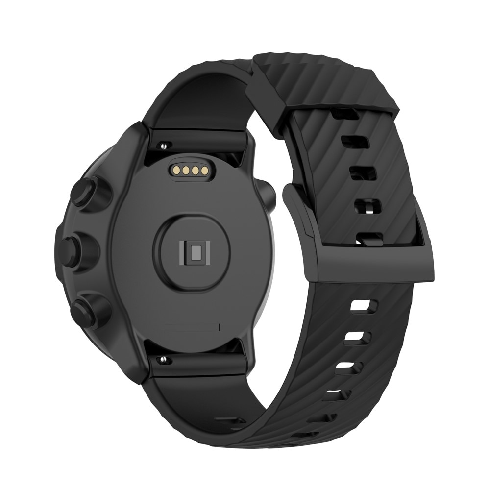 Suunto 7/9/9 Baro Silicone Band Black