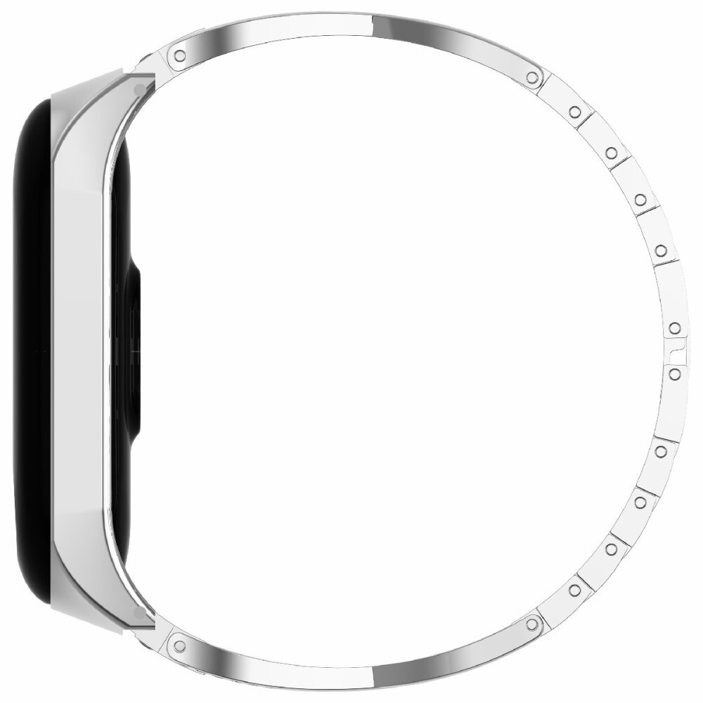 Xiaomi Mi Band 3/4 Crystal Bracelet Silver