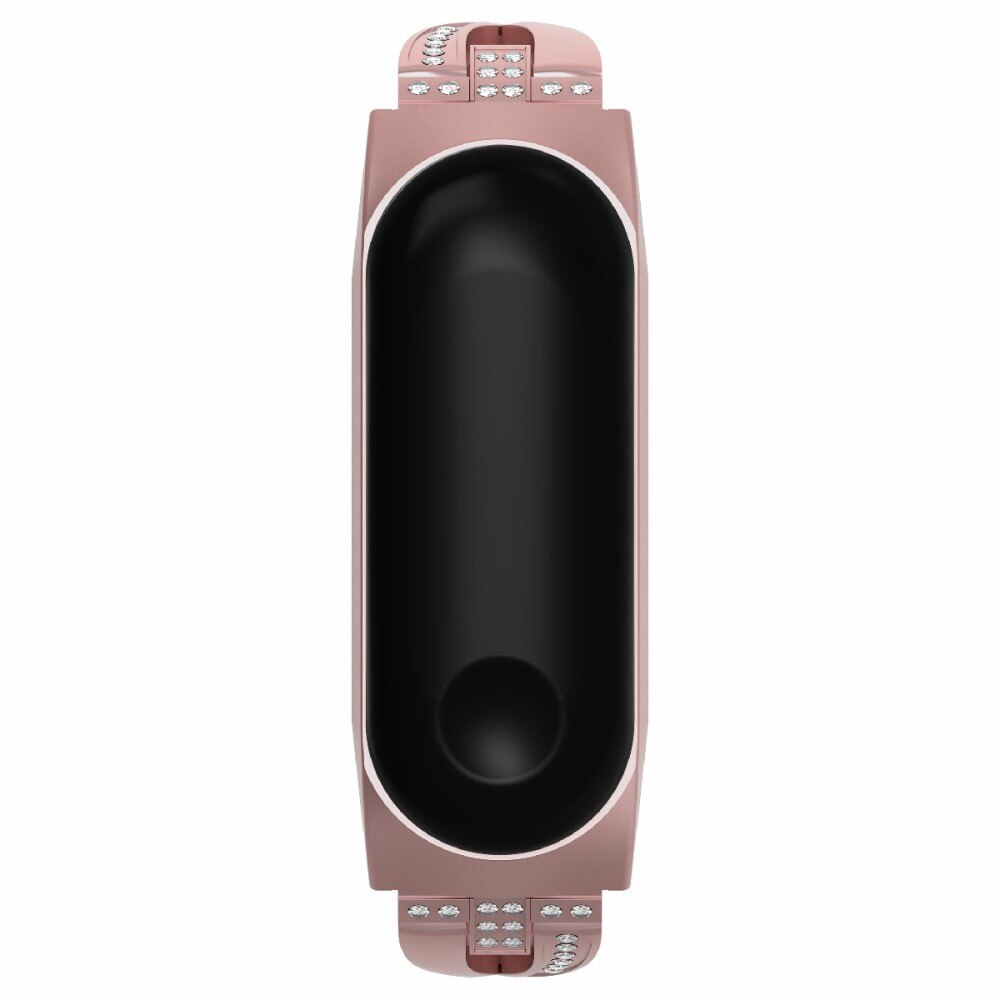 Xiaomi Mi Band 3/4 Crystal Bracelet Rose Gold