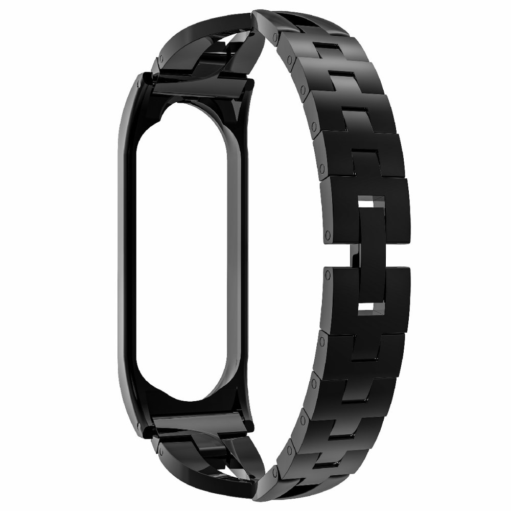 Xiaomi Mi Band 5/6 Crystal Bracelet Black